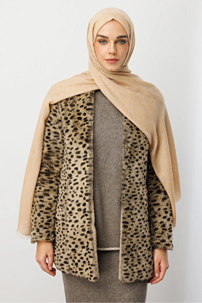 Mooncorn Mustard Rumi Pattern Wool Cashmere Shawl