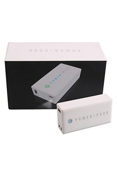 Patona POWER-POND 2c External Power Bank, 6000 mAh, White