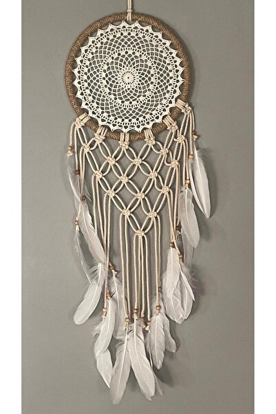 Makraart Tasarım El Yapımı Düş Kapanı Makrome Düşkapanı Kapı Süsü Duvar Dekoru Nazarlık