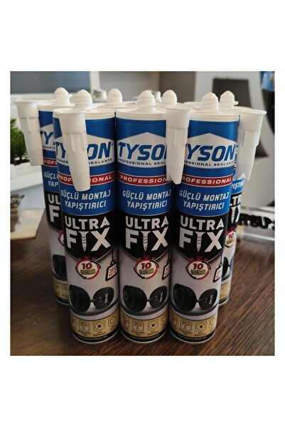 TYSON Korniş Yapıştırma Silikonu 350 kg kadar dayanır.