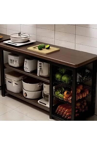 KEKE Kitchen Rack Multifunctional Vegetable Basket Vegetable Cutting Table