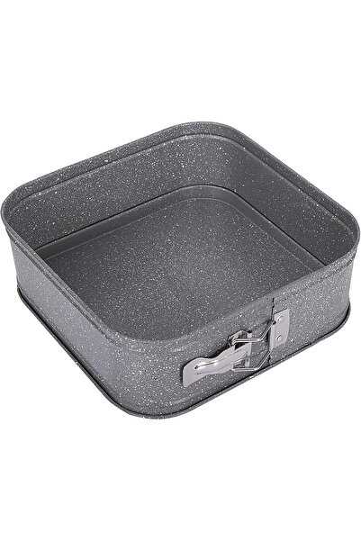 Marble Granite Rectangular Springform Cake Pan 24×24 cm - Gray (Marble Neoflam)