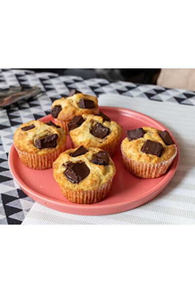 Algon Disposable Set 30 colorful cupcake liners, 5 x 3.2 cm, blue checkered