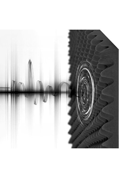 BantMarketim Ses Yalıtım Akustik Yumurta Sünger 60 Dns 30mm 50 Cm X 50 Cm