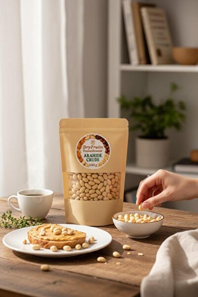 SC DRY FRUITS TRANSILVANIA SRL Raw, shelled peanuts 500 g