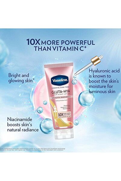 Vaseline Even Tone Gluta-Hya Serum Burst Lotion 200ml