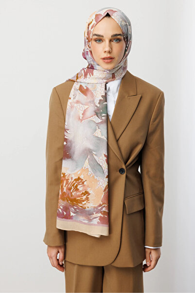 Mooncorn Σάλι με σχέδιο βανίλιας MC Ramie