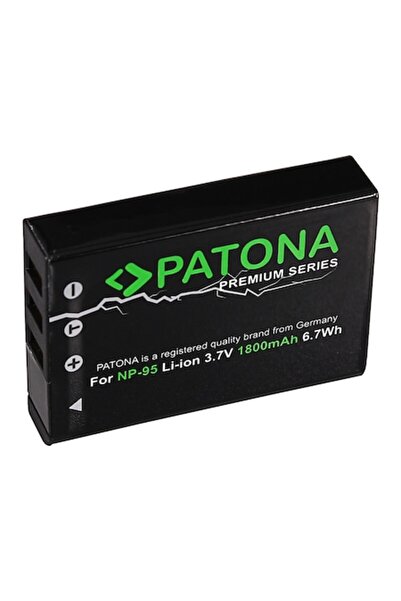 Patona Premium battery type Fuji NP-95 (F30, F31, F31fd, REAL 3D W1, X100)