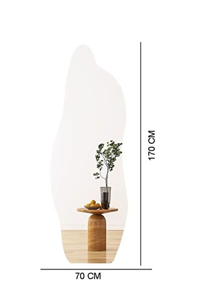 KEKE Full Length Dressing Mirror Wall mount and Free Standing 70X170 CM