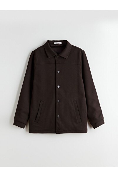 LC Waikiki LCW Vision Shirt Collar Boy Jacket