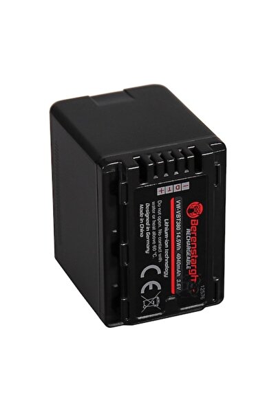 Berenstargh Baterie VW-VBT380 4040 mAh pentru Panasonic HC V110/V120/V160/V21...