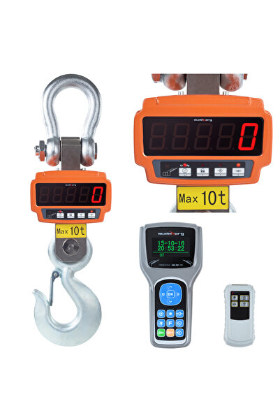 Other Cântar profesional cu cârlig, telecomandă și cititor până la 10 tone 10T