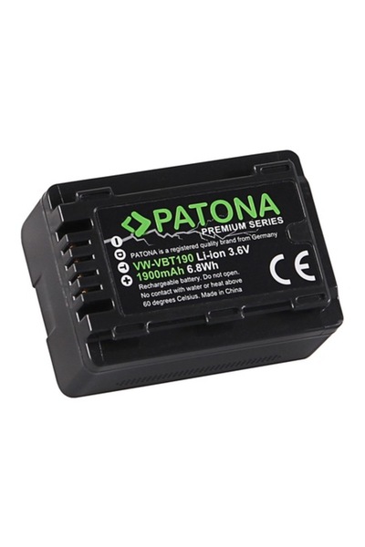 Patona Baterie premium pentru Panasonic VW-VBT190 / VW-VBT380