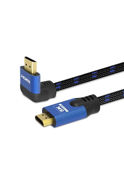 Savio Cablu HDMI CL-147 înclinat, profesional, 8K ultra-rapid, 1,8 m