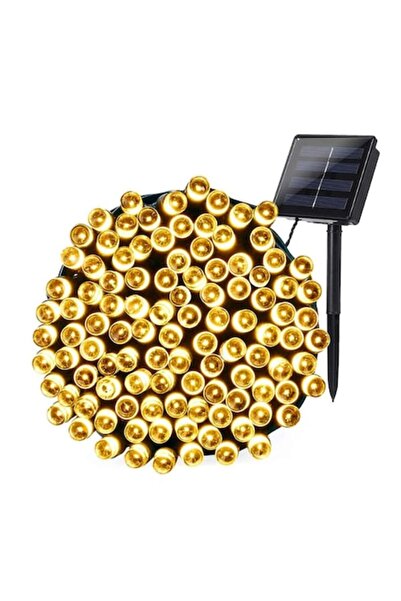 OEM Ghirlandă luminoasă de grădină cu energie solară, 10 m, 100 LED-uri, alb ...