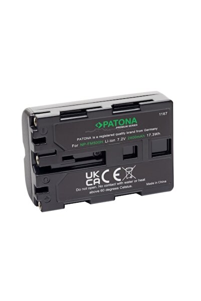 Patona Premium Battery type Sony NP-FM500H 7.2V