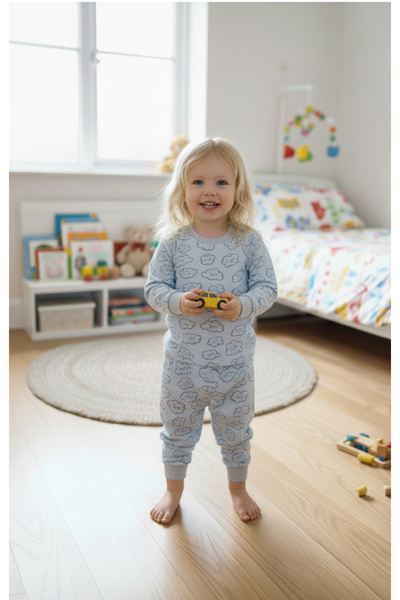 chiara grazia ДЕТСКИ ПАМУЧЕН ПИЖАМЕН КОМПЛЕКТ