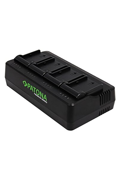 Patona Încărcător profesional Premium NP-FZ100 cu 4 canale pentru seria Sony ...