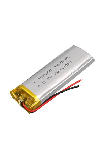 Powermaster 102260 3.7V 1400mAh Lityum Polimer (Li-po) Batarya Ciklet Pil