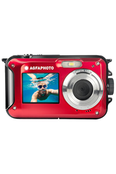 Agfa WP8000 Digital Camera - Red