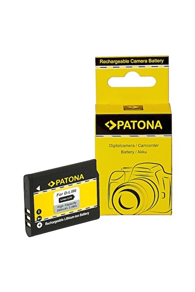 Patona D-Li96 Battery for Pentax WG-1000 WG1000