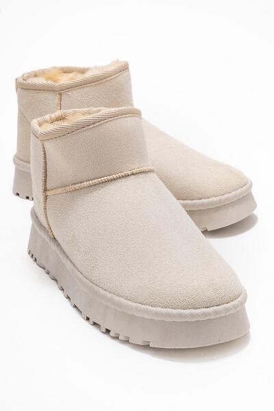 CCWAY AYAKKABI Alçak Tabanlı Mini Bot BEJ