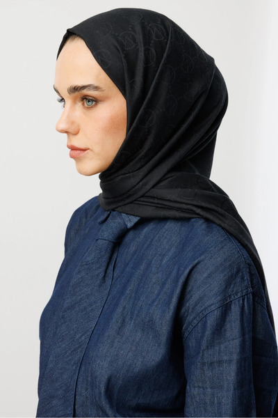 Mooncorn Smoked Wool Silk Shawl