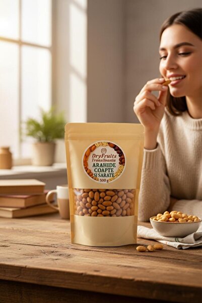 SC DRY FRUITS TRANSILVANIA SRL Lightly salted roasted peanuts 500 g
