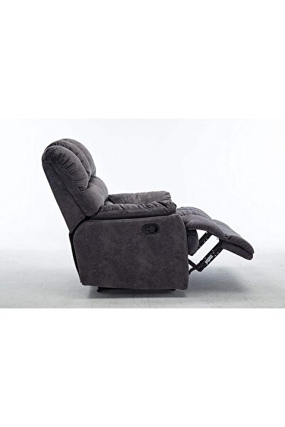 Woodies Premium Fixed Recliner Chair – Elegant & Supportive Design, Grey CR0032AF51DI
