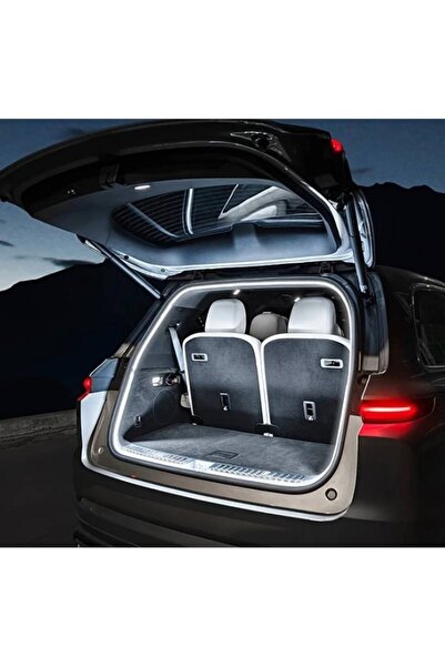 BZRSH Car Trunk LED Strip 4M, Automatic Start, Flexible – Cool White Lighting 12V,