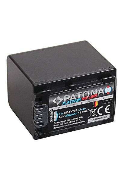 Patona Tip baterie Platinum: Sony NP-FV70 NP-FV100