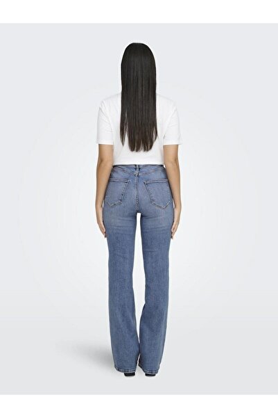ONLY Wide-Cut Jeans Onlluna Hohe Taille Ausgestellt Jeans