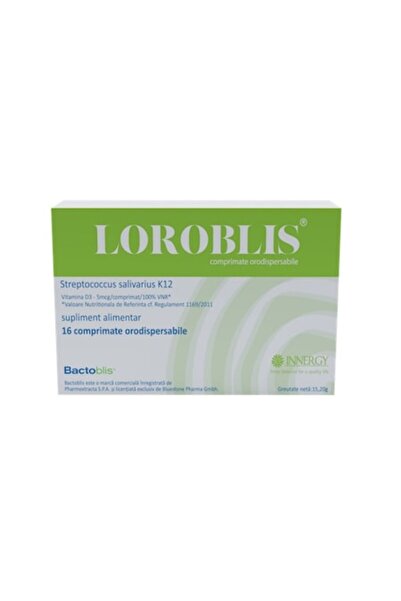 INNERGY Supliment alimentar Loroblis, 16 comprimate orodispersabile