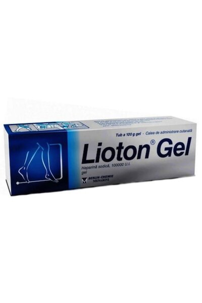 Menarini Lioton Gel 100000 U.I./100 g, 100 g -