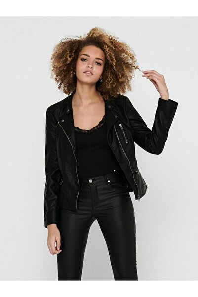 ONLY Freya Faux Leather Biker Otw Noos15110802