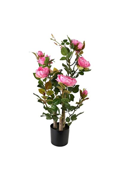 MONDEX Trandafir artificial VIRIDIS, Mondex, roz, 13x13x68 cm