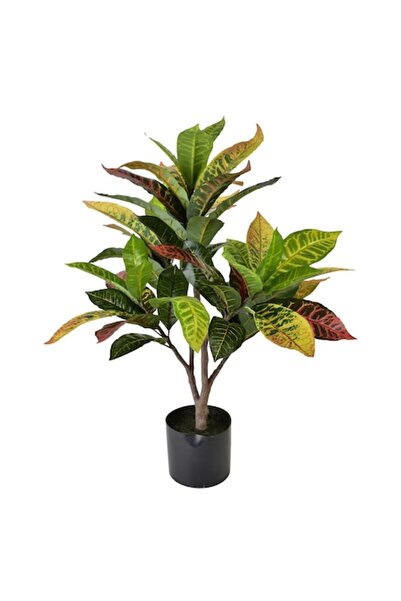 MONDEX Plantă artificială croton VIRIDIS 16x15x77 cm, multicoloră