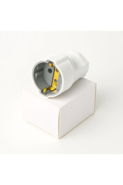 Dorasan Topraklı Dişi Fiş Beyaz