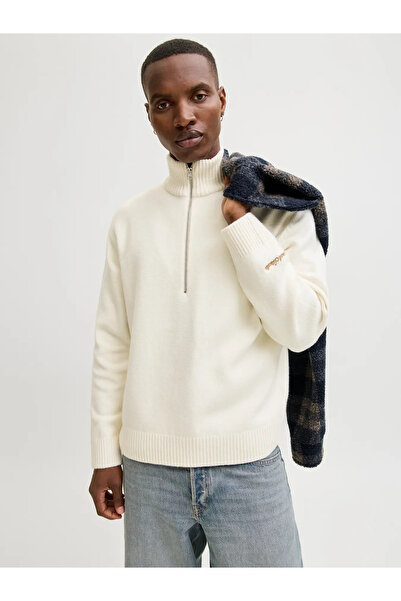 Jack & Jones Jornorrebro Knitted Half Zipper Sweater 12282749