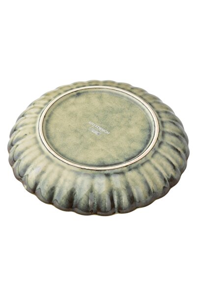 Affekdesign By Mondex EVIE GREEN Dessert Plate, Affekdesign By Mondex, 20.5 x 3 cm, blue