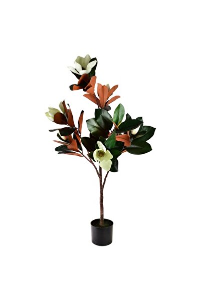 MONDEX Floare artificială magnolie Mondex, 15x14x120cm, neagră