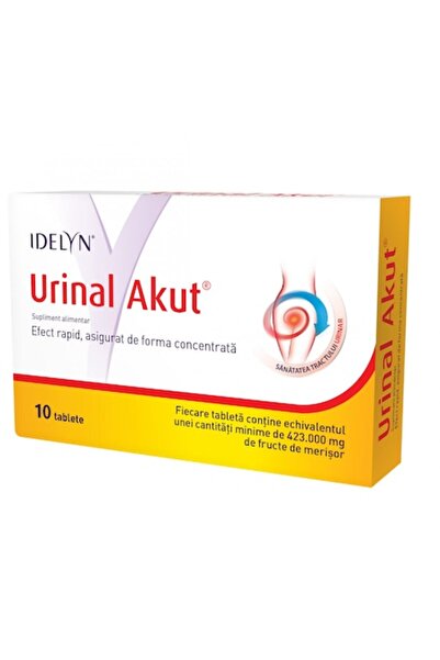 walmark Urinal Akut dietary supplement for urinary tract health, 10 tablets -