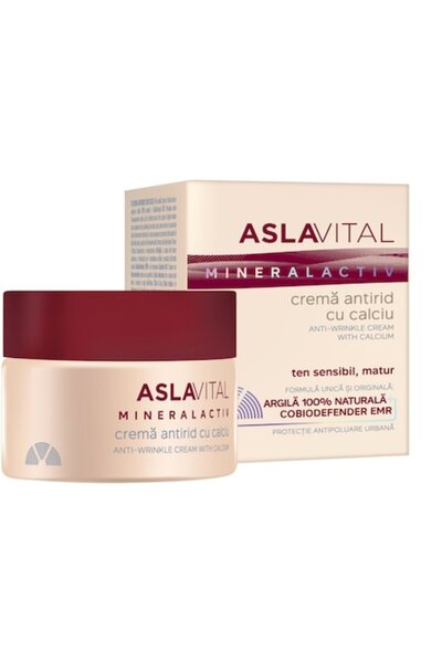 ASLAVİTAL Cremă antirid cu calciu, 50 ml