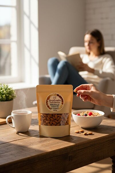 SC DRY FRUITS TRANSILVANIA SRL Lightly salted roasted almonds 500 g