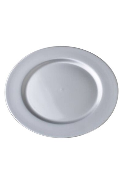 MONDEX Decorative plate, Mondex, Blanche Silver, 33x1.5 cm, silver