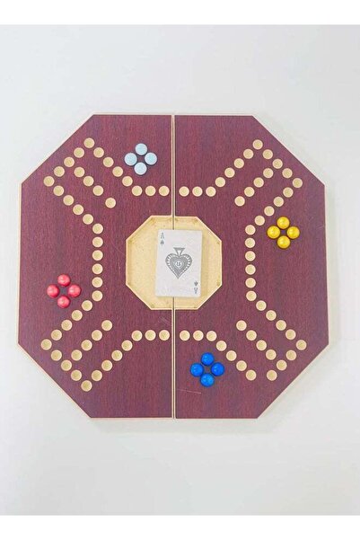 Fun Moment لوحة ألعاب قابلة للطي وخفيفة الوزن وعالية الجودة لأربعة لاعبين للأطفال