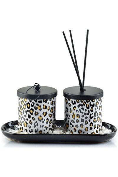 MONDEX set difuzor de arome cu bețișoare și lumânare, 23x9x9 cm