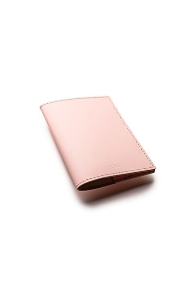Origin Passport Cover, Recycled Leather, Powder Pink