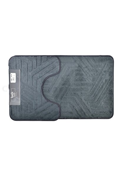 Bathlab bathroom mats set 2 pieces 50x40 cm and 50x80 cm, non-slip, multicolor