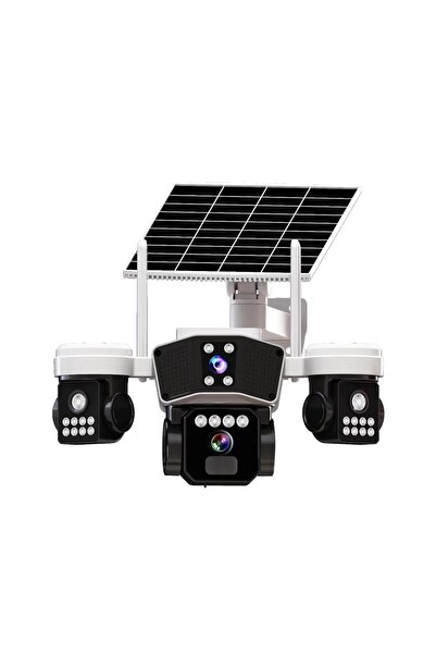 menody Orijinal 4 Lensli 12MP 10X Optik Zoom 4 Lens 3 Ekran Ultra HD Sim Kart...